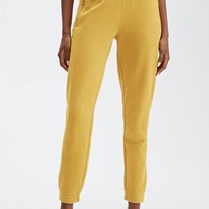 Fabletics Yellow Jogger Eco Conscious Slim Sweatpants with Tapered Leg